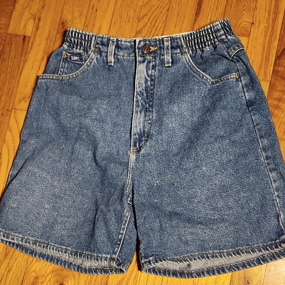 Lee Pants - Vintage Lee High Waist Denim Shorts